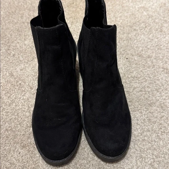 Topshop women’s black ankle boot size 8.5 - Picture 3 of 7